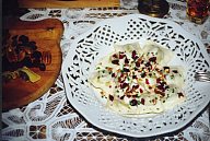 Cranberry-Pecan Ostrich Stuffed Ravioli