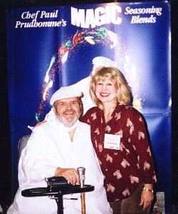 Madeleine Calder w/  Chef Paul Prudhomme